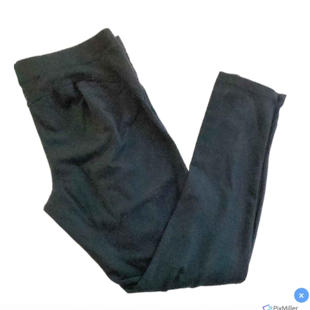 Xhilaration Womens Black Seamed Leggings, L